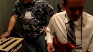 NAMM 2009 Egnater Rebel 30 combo Presentation [upl. by Ecirtak322]