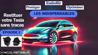 🚗 Les accessoires indispensables pour vos Tesla Model 3Y en LOALLD  N°2 Les bacs de rangements [upl. by Freya730]