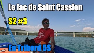 Le lac de Saint Cassien en Tribord 5S [upl. by Joan]