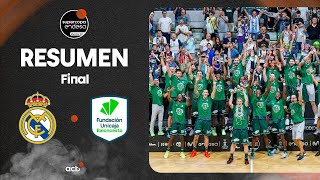 Real Madrid  Unicaja 8090 RESUMEN  Supercopa Endesa 2024 [upl. by Nwhas]