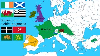 History of the Celtic languages Timeline [upl. by Gee676]