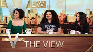 Ilana Glazer Michelle Buteau Pamela Adlon Tackle Motherhood In New Comedy  The View [upl. by Ayyn]