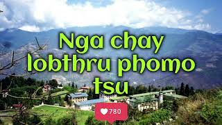 Druk gi gyelkhab Vocal off  Rinchen namgay  Bhutanese karaoke song with lyrics [upl. by Lehrer390]