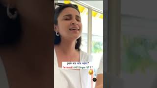 Parineeti Singing Kalank Before Chamkila Practice chamkila shorts parineetichopra [upl. by Bohi]