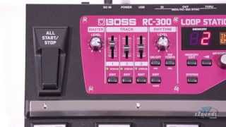 zZoundscom Boss RC300 Loop Station Pedal [upl. by Bevon]