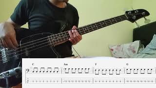 All Too Well  Taylor Swift Bass Cover and Tab [upl. by Neliac429]