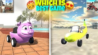 Indian bike driving 3d VS Indian bike amp car master 3d 😱  Funntyaa [upl. by Elocal170]