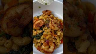 Easy Shrimp Pasta Wveggies pasta recipe food [upl. by Jezebel]