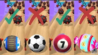 Going Balls 😎 Super Speed Run Game play  Android Game 1Ball Challenge Max Levels Gaming Pa [upl. by Sclar]