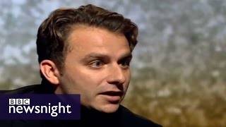 Dapper Laughs talks to Newsnight [upl. by Jonette]