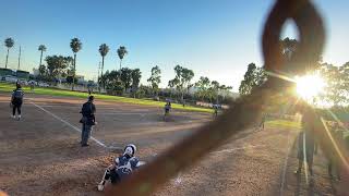 POLAHS Varsity Softball vs Banning scrimmage 02122024 [upl. by Halac674]