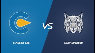 Classen SAS Boys Basketball vs Star Spencer [upl. by Haidedej858]