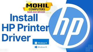 How to download hp printer drivers for windows 710  11 hpprinter driverinstall printerlaserjet [upl. by Ialocin671]