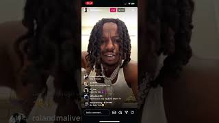 1804 Jackboy he on live talk to his supporters about some real shit ￼￼ [upl. by Acimahs]