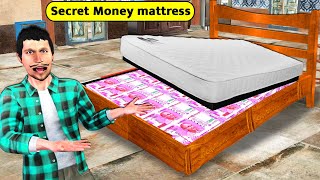 Gada Mei Paisa Secret Money Mattress Hindi Kahaniya Hindi Stories Moral Stories New Funny Comedy [upl. by Acalia162]