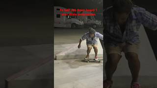 Blindside halfcab fs boardslide to reg1 year progress😤skateboard foryou skatepark [upl. by Htebi80]