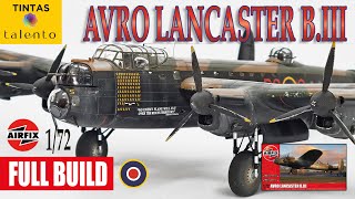 Avro Lancaster BIII Airfix 172 [upl. by Kendell]