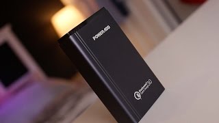 Qualcomm Quick Charge 30 10050 mAh Power Bank by PowerAdd [upl. by Alaehs808]