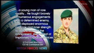 Tributes to Royal Marine shot dead in Afghanistan 210911 [upl. by Arait]