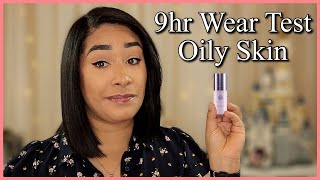 TATCHA LIQUID SILK CANVAS  9 HR WEAR TEST amp REVIEW ON OILY SKIN [upl. by Ennaear]