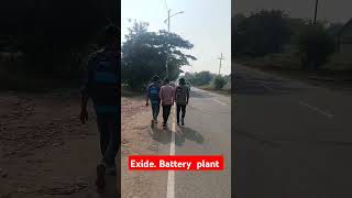 Exide Battery plant [upl. by Ayatahs]