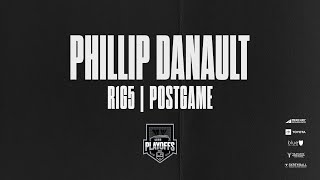 Forward Phillip Danault  R1G5 LA Kings fall to Edmonton Oilers  Postgame Media [upl. by Sierra]