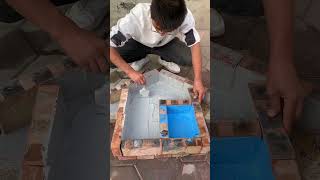 Amazing Process 💦 waterproofing part 144 easily solve problem short shorts [upl. by Adnohsal759]