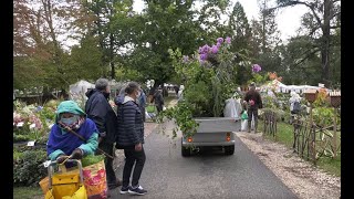 Essonne  La 36e édition de la fête des plantes bat son plein à SaintJeandeBeauregard [upl. by Clevie]