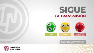 Sorteo Melate Revancha y Revanchita 3958 Chispazo Clásico 10818 y Tris Clásico 33052 [upl. by Slyke]