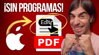 Cómo EDITAR PDF en MAC  MODIFICAR un PDF desde MACOS [upl. by Dena959]