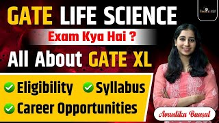 GATE Life Science Exam Kya Hai All about GATE XL I Eligibility I Syllabus I Career opportunities I [upl. by Stila66]