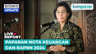 LIVE Kemenkeu Paparkan RAPBN 2024 dan Nota Keuangan [upl. by Isoj]