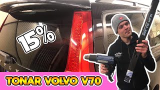 SÅ MONTERAR MAN SOLFILM  VOLVO V70  STYLING [upl. by Phalan]