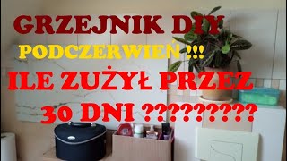 Tani grzejnik DIY na podczerwień ile kosztuje 30 dni ogrzewania [upl. by Barris]