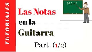 Notas Musicales en la Guitarra 12 [upl. by Itch17]