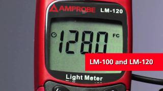 Amprobe LM120 Light Meter with Auto Ranging [upl. by Nosral]