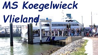 Met MS Koegelwieck van Harlingen naar Vlieland  Rederij Doeksen [upl. by Tooley233]