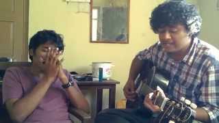 Dont Look Back In Anger  Oasis  Acoustic Cover with a Harmonica [upl. by Naiditch340]