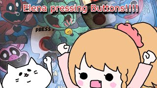 vtuber Elena Yunagi Press all the buttons  Poppy Playtime Chapter3 [upl. by Samled]