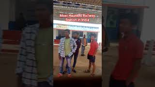 Most Haunted Railway Station in India  Begunkodar Railway Station hauntedstation begunkodar [upl. by Anaerb710]