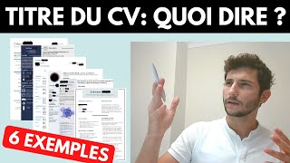 ✅ CV Étudiant Comment en Faire un Bon   Tuto CV 1 📝 [upl. by Jackquelin]