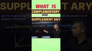 Explanation of Complementary and Supplementary Angles  Learn Them in 30 Minutes or Less [upl. by Nalda]