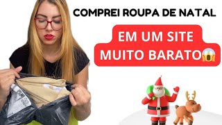 ONDE COMPRAR ROUPA PARA O NATAL E ANO NOVO BEM BARATO😱dicasdebeleza ptosepalpebral shoppe [upl. by Einolem]