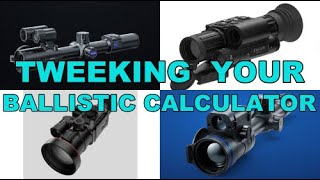 Fine tune your Ballistic Calculator from 8yards to 100 yards [upl. by Mcdonald]