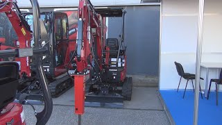 Yanmar ViO17 Mini Excavator 2023 Exterior and Interior [upl. by Arinaj172]