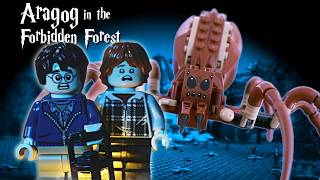 LEGO Harry Potter  Aragog in the Forbidden Forest in 3 minutes stopmotion [upl. by Latisha]