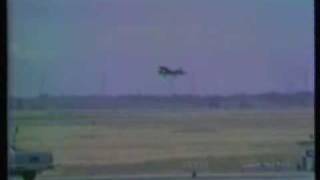 SR71 Blackbird Makes Passes and Lands [upl. by Lempres858]