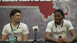 UMass MBB  Post Game Press Conference vs NJIT  120124 [upl. by Rauscher305]