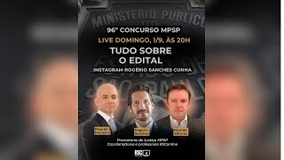 Tudo dobre o edital 96 CONCURSO MPSP [upl. by Annij]