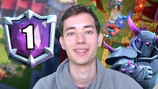 ⚔PEKKA PRO pusht auf PLATZ 1 GLOBAL  Tipps und Gameplay vom Experten  Clash Royale deutsch [upl. by Nedyaj]